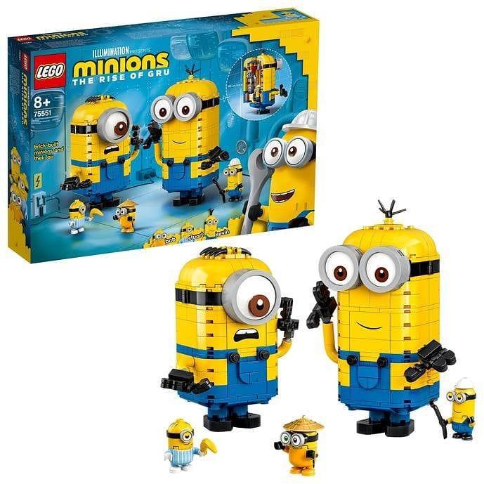 LEGO Minions Figuren van stenen en hun schuilplaats 75551 Minions LEGO MINIONS @ 2TTOYS LEGO €. 99.99