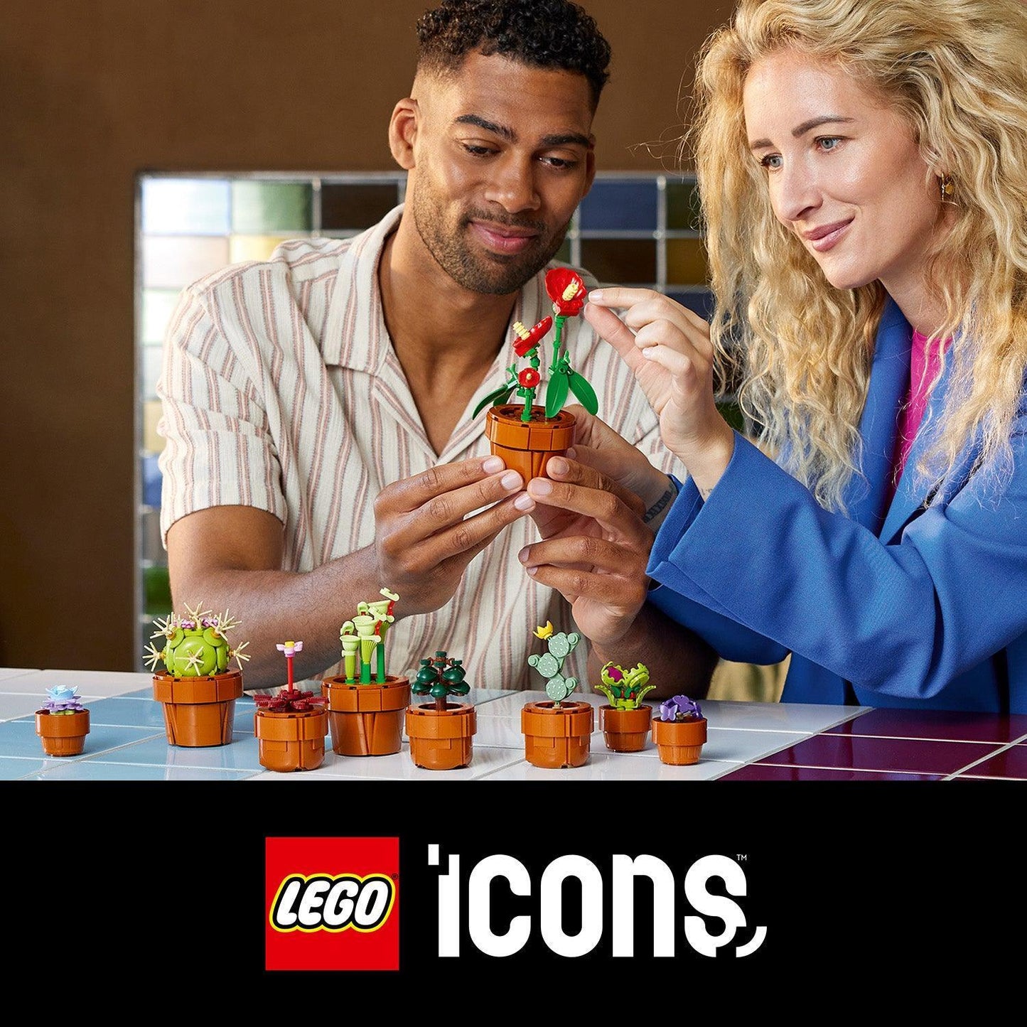 LEGO Miniplantjes 10329 Icons LEGO ICONS @ 2TTOYS LEGO €. 42.49
