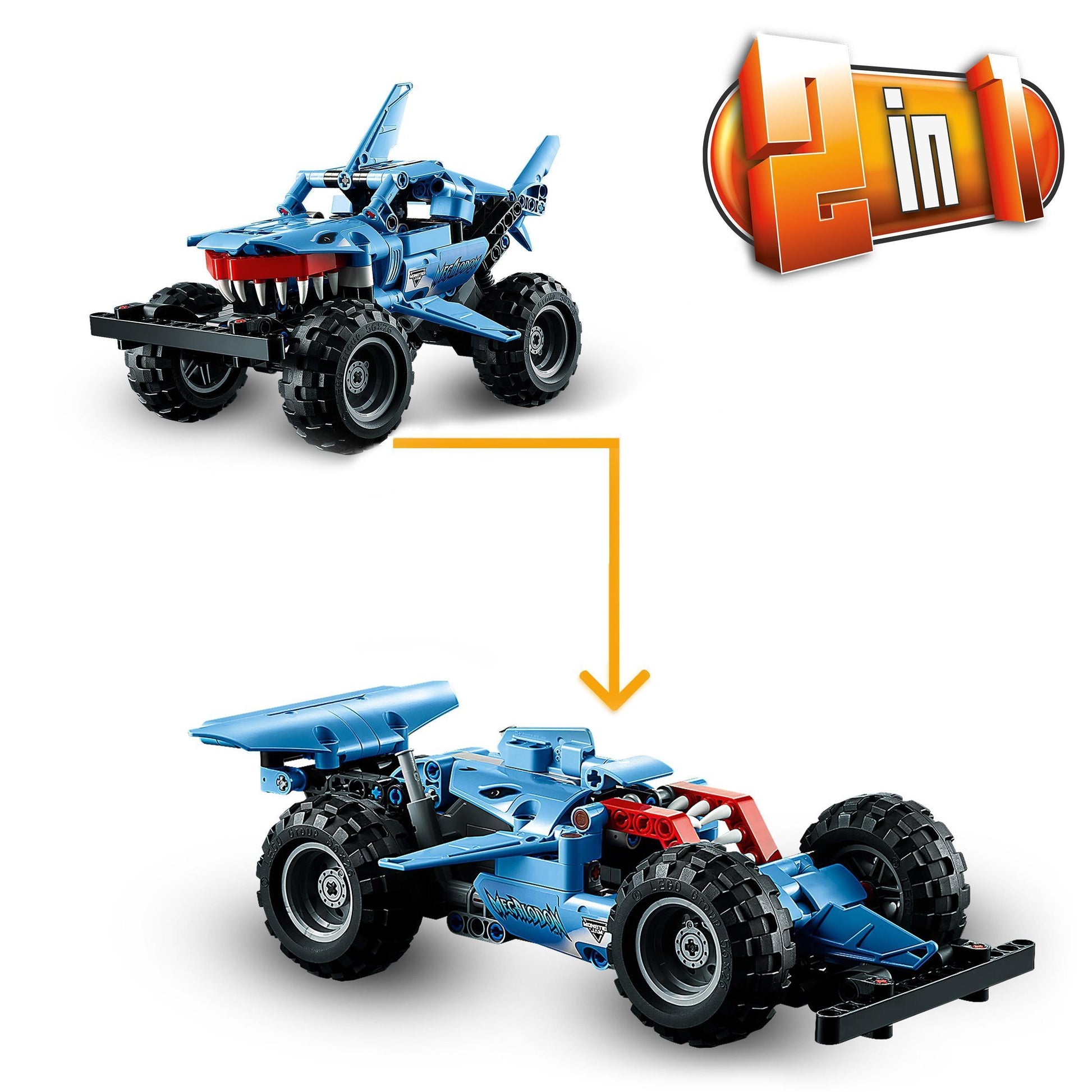 LEGO Monster Jam Truck Megalodon 42134 Technic LEGO TECHNIC @ 2TTOYS | Official LEGO shop😊🥰 LEGO €. 19.99