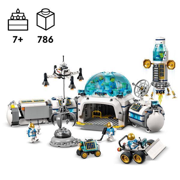 LEGO Onderzoeksstation op de maan 60350 City LEGO CITY RUIMTEVAART @ 2TTOYS | Official LEGO shop😊🥰 LEGO €. 84.49