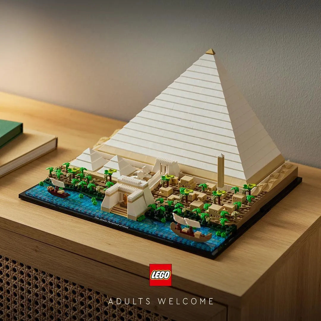 LEGO Piramide van Gizeh 21058 Architecture (USED) LEGO ARCHITECTURE @ 2TTOYS | Official LEGO shop😊🥰 LEGO €. 84.99