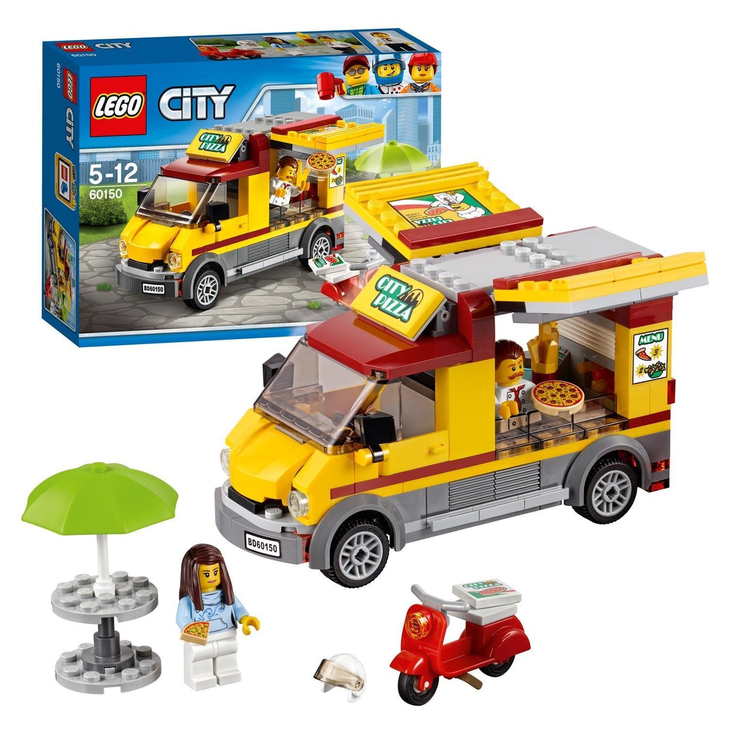 LEGO Pizza Van 60150 City LEGO CITY @ 2TTOYS LEGO €. 16.49