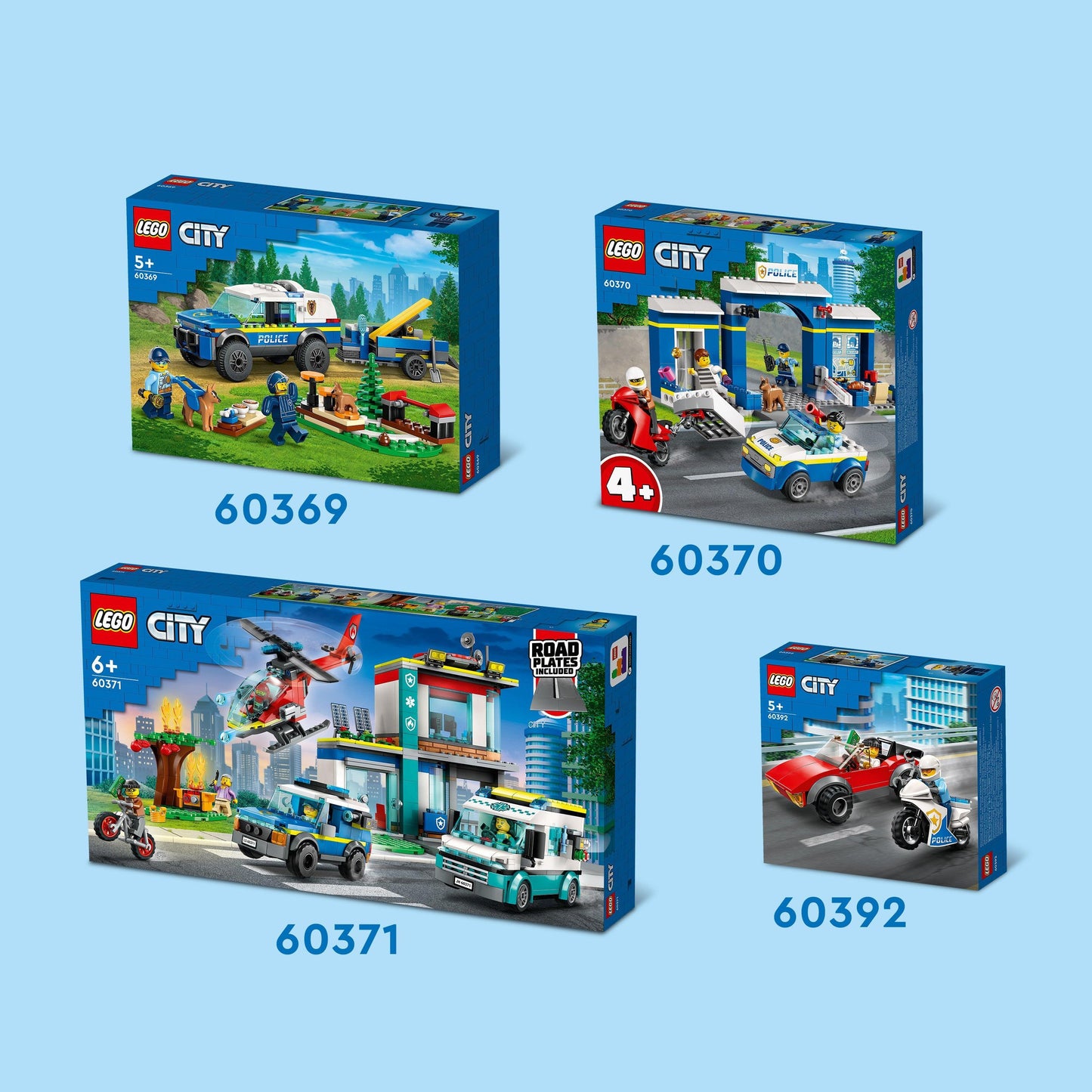 LEGO Politie opleidingsacademie 60372 City LEGO CITY @ 2TTOYS LEGO €. 76.49