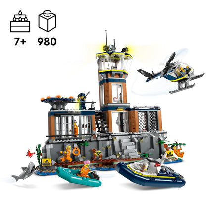 LEGO Politiebureau op het gevangeniseiland 60419 City LEGO City @ 2TTOYS LEGO €. 83.99