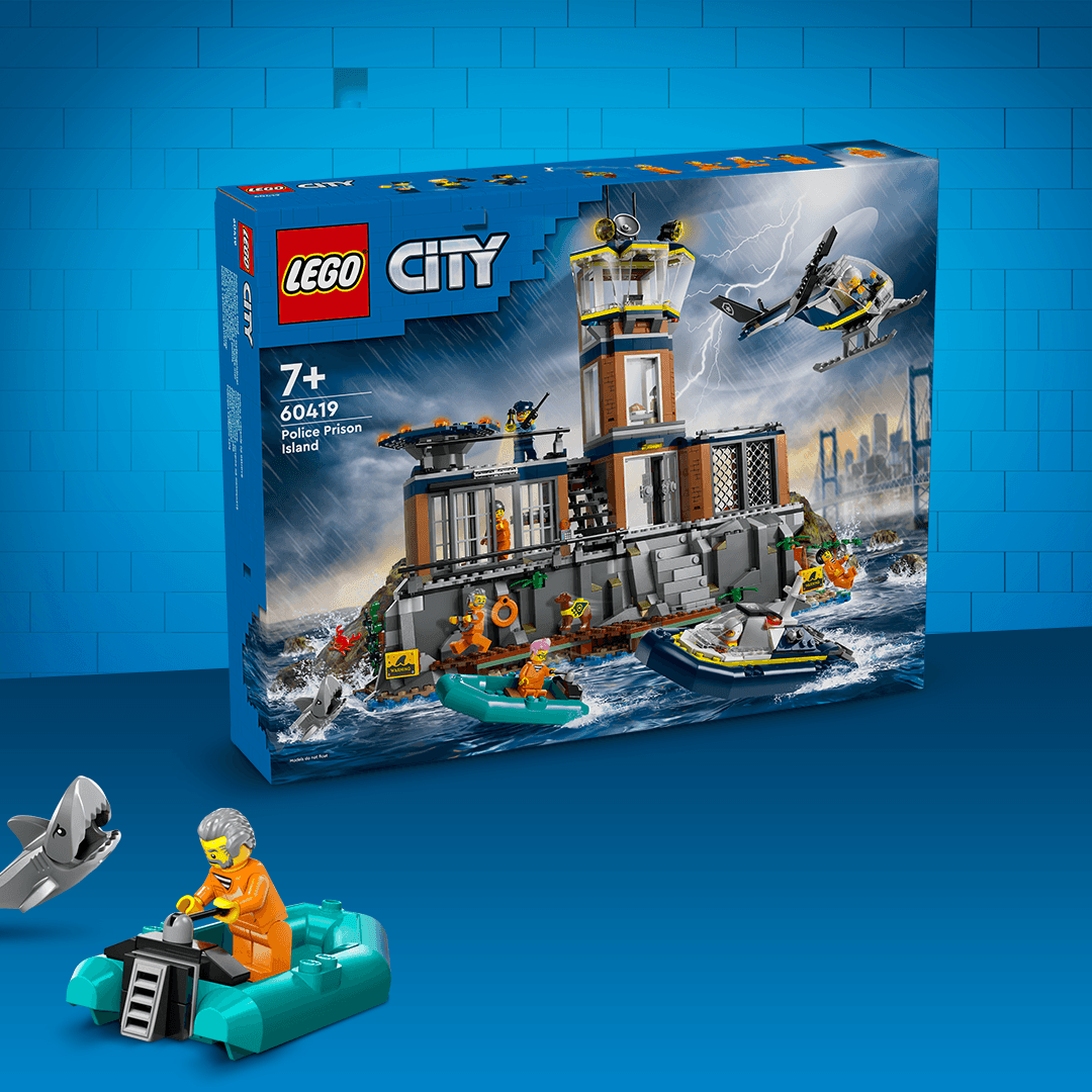 LEGO Politiebureau op het gevangeniseiland 60419 City LEGO City @ 2TTOYS LEGO €. 83.99