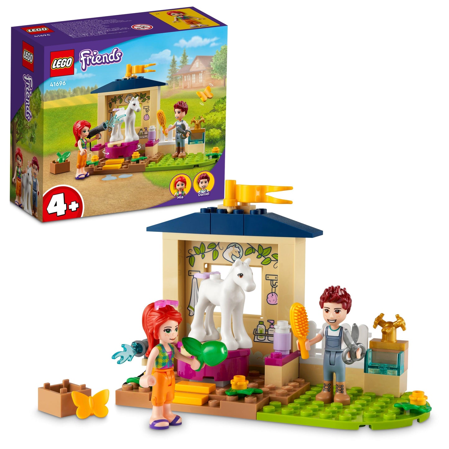 LEGO Pony's wassen in de stal 41696 Friends LEGO FRIENDS @ 2TTOYS | Official LEGO shop😊🥰 LEGO €. 5.99