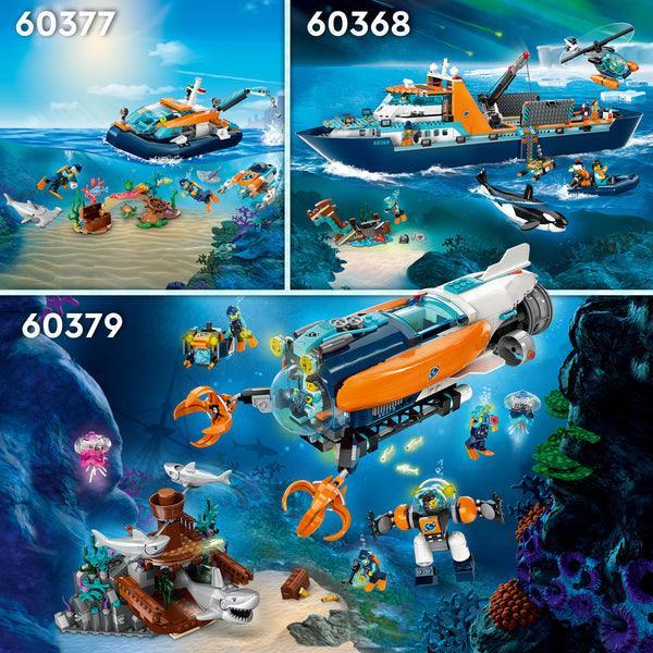 LEGO Poolonderzoeksschip 60368 City LEGO CITY @ 2TTOYS LEGO €. 127.49