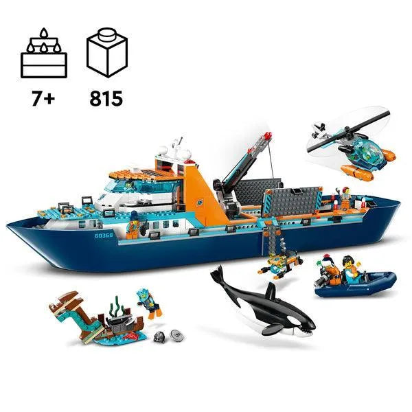 LEGO Poolonderzoeksschip 60368 City LEGO CITY @ 2TTOYS | Official LEGO shop😊🥰 LEGO €. 126.99