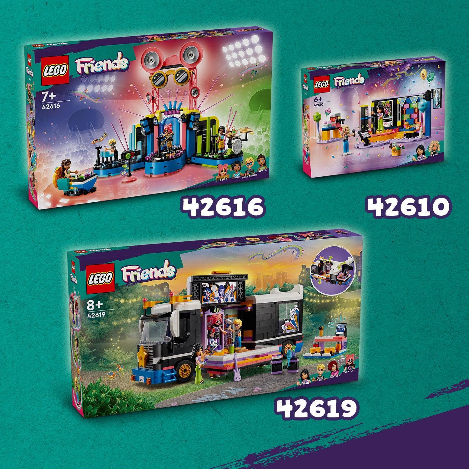 LEGO Pop ster muziek bus 42619 Friends LEGO FRIENDS @ 2TTOYS LEGO €. 71.99