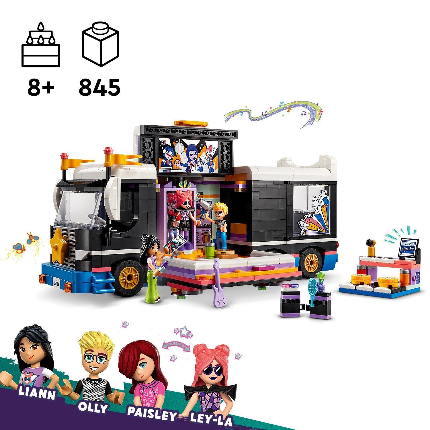 LEGO Pop ster muziek bus 42619 Friends LEGO FRIENDS @ 2TTOYS LEGO €. 71.99