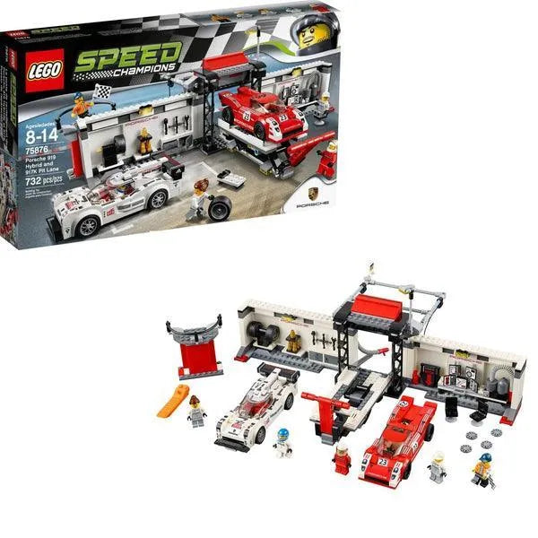 LEGO Porsche 919 Hybride en 917K Pit Lane 75876 Speedchampions LEGO SPEEDCHAMPIONS @ 2TTOYS | Official LEGO shop😊🥰 LEGO €. 59.99