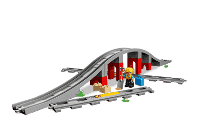 LEGO Rails en brug voor de Duplo trein 10872 DUPLO LEGO DUPLO @ 2TTOYS LEGO €. 20.98