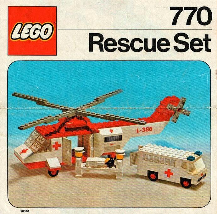 LEGO Rescue Set 770 LEGOLAND LEGO LEGOLAND @ 2TTOYS | Official LEGO shop😊🥰 LEGO €. 12.99