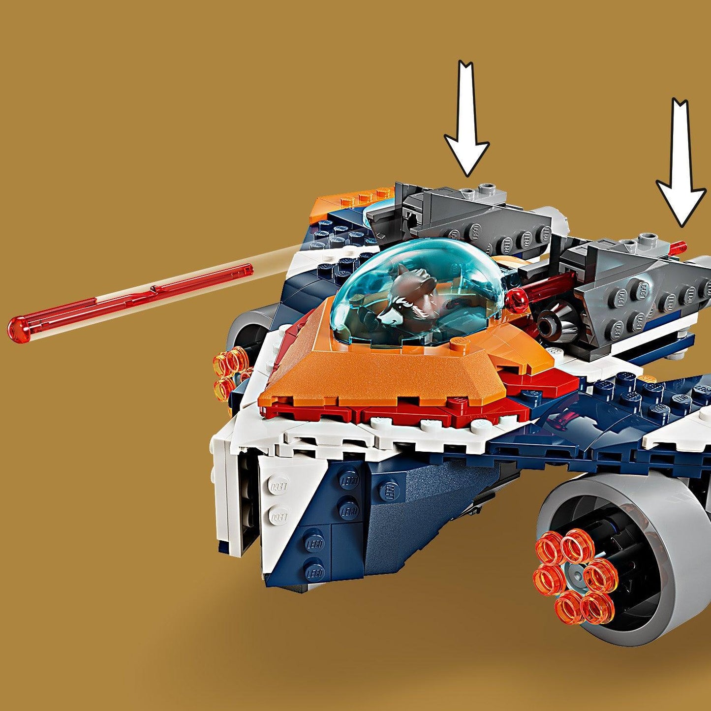 LEGO Rockets Warbird vs. Ronan 76278 Superheroes LEGO SUPERHEROES @ 2TTOYS LEGO €. 31.99