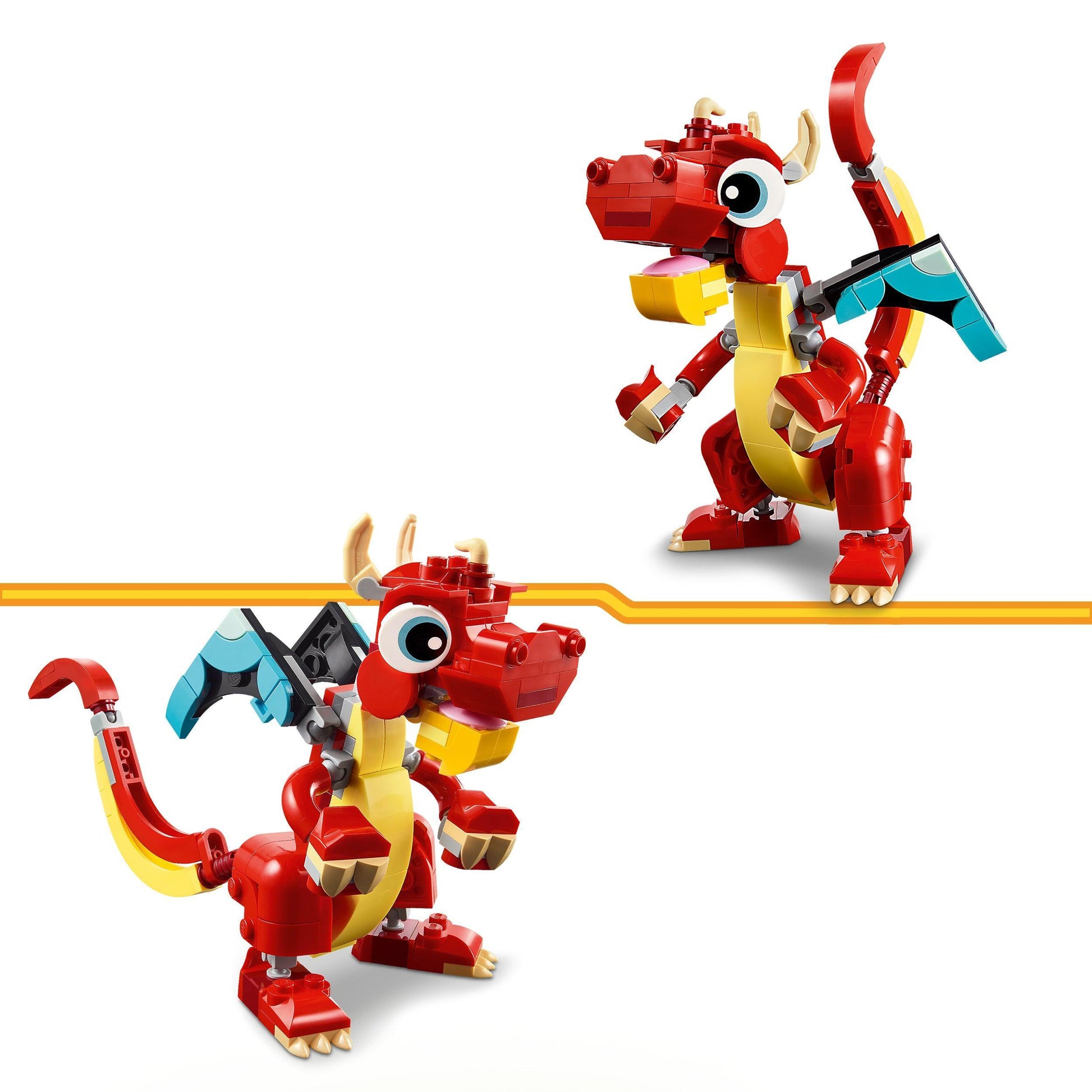 LEGO Rode Draak 31145 Creator 3 in 1 LEGO CREATOR 3 IN 1 @ 2TTOYS | Official LEGO shop😊🥰 LEGO €. 8.49