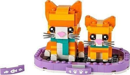 LEGO Rode gestreepte kat 40480 Brickheadz LEGO BRICKHEADZ @ 2TTOYS | Official LEGO shop😊🥰 LEGO €. 17.99