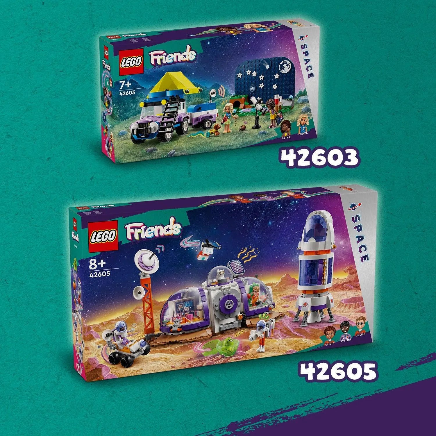 LEGO Ruimte station op mars met raket 42605 Friends LEGO FRIENDS @ 2TTOYS | Official LEGO shop😊🥰 LEGO €. 76.49