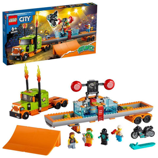 LEGO Showtruck vliegwiel aangedreven stunt motor 60294 City LEGO CITY STUNTZ @ 2TTOYS | Official LEGO shop😊🥰 LEGO €. 53.99