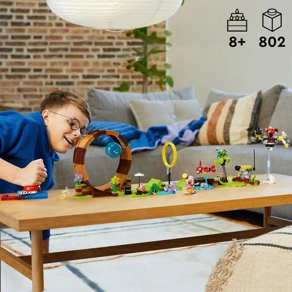 LEGO Sonic's looping-uitdaging in de Green Hill Zone 76994 Sonic LEGO @ 2TTOYS | Official LEGO shop😊🥰 LEGO €. 88.99