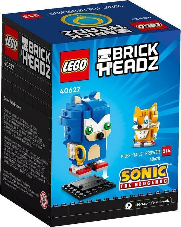 LEGO Sonic the Hedgehog™ 40627 Brickheadz LEGO SONIC @ 2TTOYS | Official LEGO shop😊🥰 LEGO €. 12.49