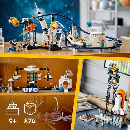 LEGO Space Roller Coaster achtbaan 31142 Creator LEGO CREATOR @ 2TTOYS | Official LEGO shop😊🥰 LEGO €. 87.99