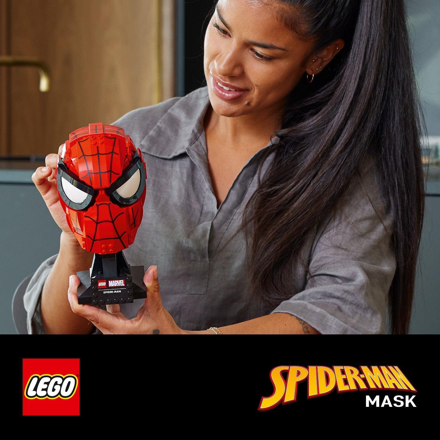 LEGO Spider-Mans masker 76285 Spiderman LEGO SUPERHEROES @ 2TTOYS | Official LEGO shop😊🥰 2TTOYS €. 74.99