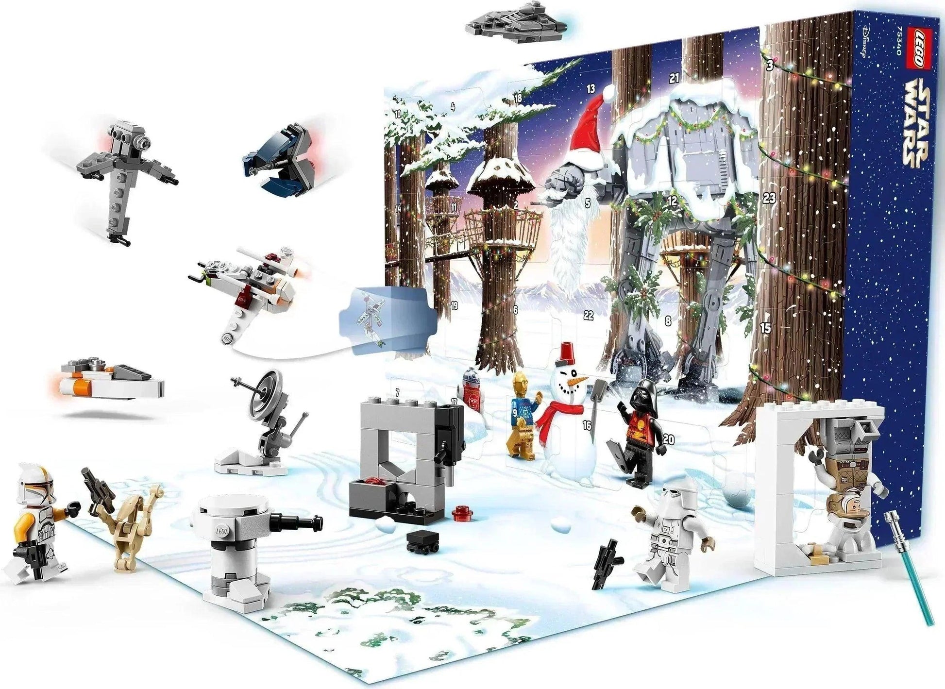 LEGO Star Wars adventkalender 75340 StarWars Bouwsets @ 2TTOYS LEGO €. 37.99