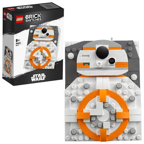 LEGO Star Wars BB-8 40431 Brick Sketches LEGO STARWARS @ 2TTOYS | Official LEGO shop😊🥰 LEGO €. 19.99