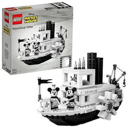 LEGO Steamboat Willie met Mickey en Minnie Mouse 21317 Ideas LEGO IDEAS @ 2TTOYS | Official LEGO shop😊🥰 LEGO €. 159.99