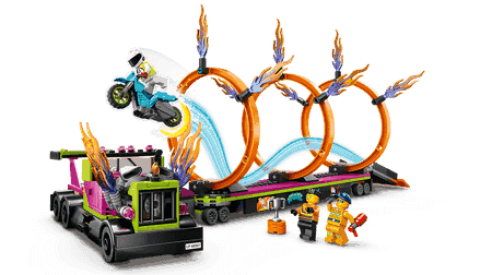 LEGO Stunttruck & Ring of Fire-uitdaging 60357 City LEGO CITY @ 2TTOYS | Official LEGO shop😊🥰 LEGO €. 42.48