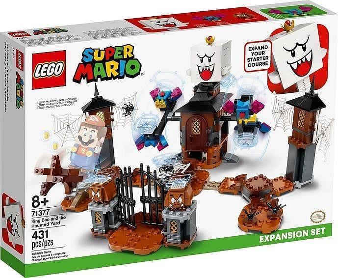 LEGO Super Mario Uitbreidingsset: King Boo en de spooktuin 71377 SuperMario LEGO SUPERMARIO @ 2TTOYS | Official LEGO shop😊🥰 LEGO €. 59.98