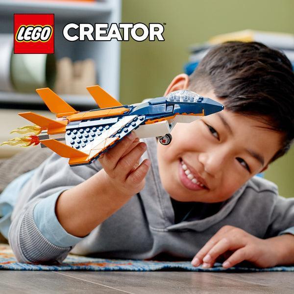 LEGO Supersonisch Straal vliegtuig 31126 Creator 3-in-1 LEGO CREATOR @ 2TTOYS | Official LEGO shop😊🥰 LEGO €. 16.49