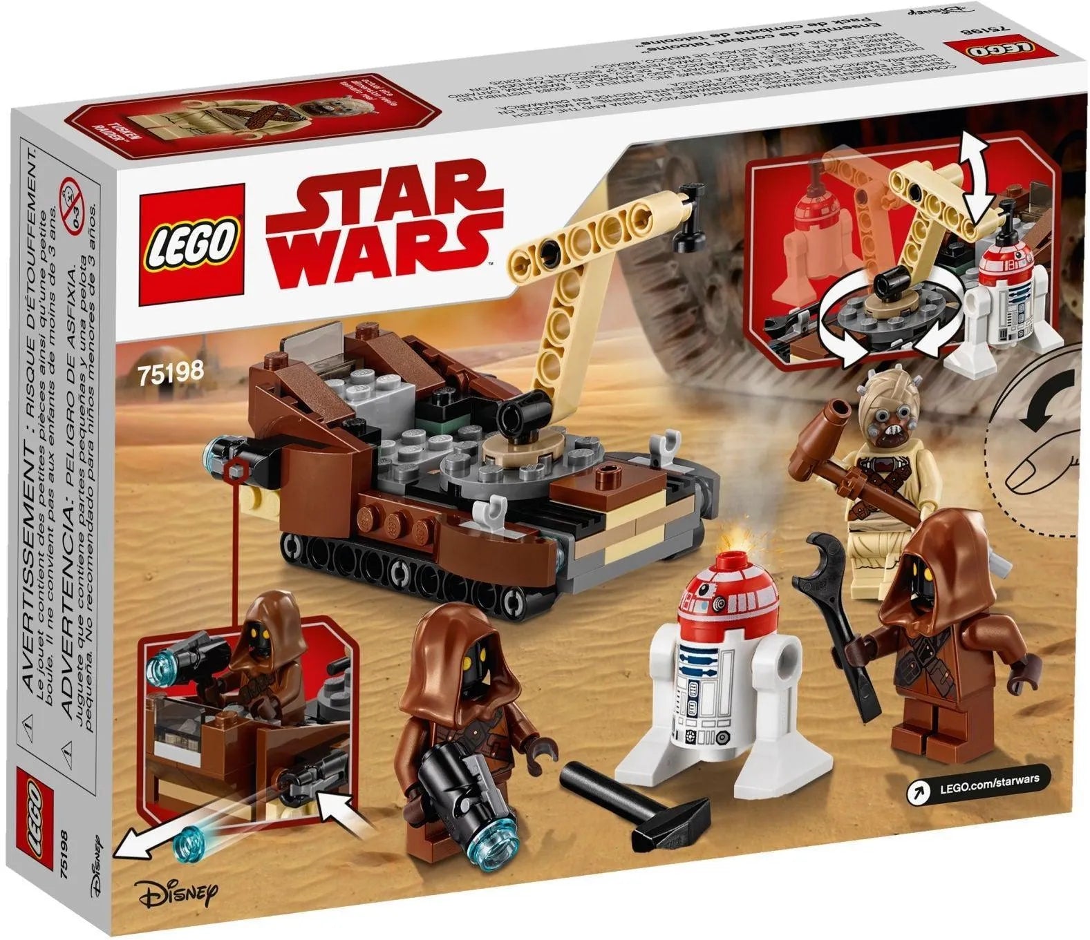 LEGO Tatooine Battle Pack 75198 StarWars LEGO STARWARS @ 2TTOYS | Official LEGO shop😊🥰 LEGO €. 39.99