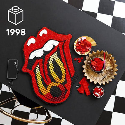 LEGO The Rolling Stones 31206 Art LEGO ART @ 2TTOYS | Official LEGO shop😊🥰 LEGO €. 159.99