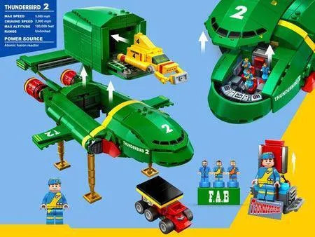 LEGO Thunderbirds are go Ideas LEGO IDEAS @ 2TTOYS | Official LEGO shop😊🥰 LEGO €. 0.00