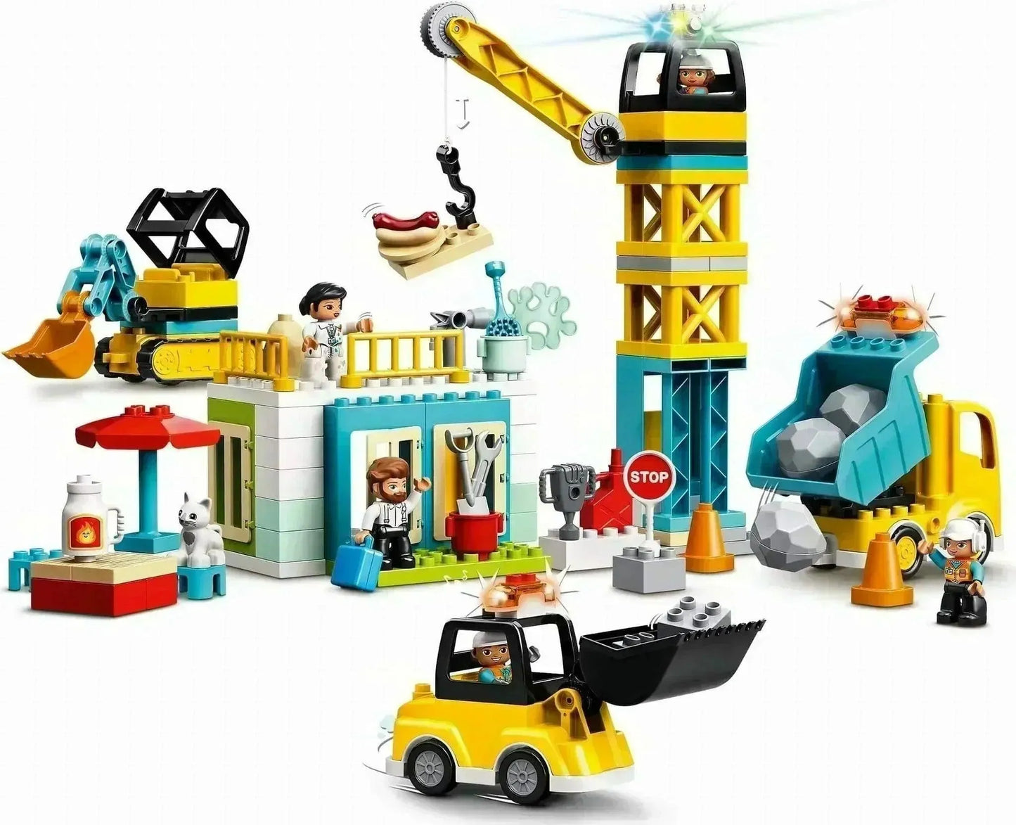 LEGO Torenkraan & Bouwterrein 10933 DUPLO LEGO DUPLO @ 2TTOYS | Official LEGO shop😊🥰 LEGO €. 114.99