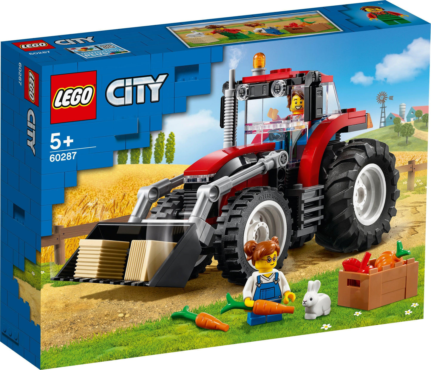 LEGO Tractor landbouwtrekker 60287 City LEGO GEWELDIGE VOERTUIGEN @ 2TTOYS | Official LEGO shop😊🥰 LEGO €. 16.48