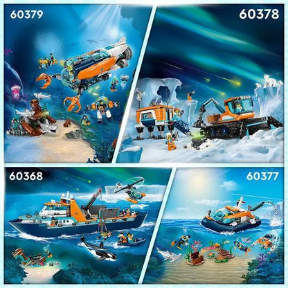 LEGO Truck en mobiel laboratorium voor poolonderzoek 60378 City LEGO CITY @ 2TTOYS | Official LEGO shop😊🥰 LEGO €. 69.98