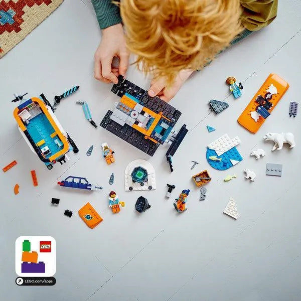LEGO Truck en mobiel laboratorium voor poolonderzoek 60378 City LEGO CITY @ 2TTOYS | Official LEGO shop😊🥰 LEGO €. 69.98