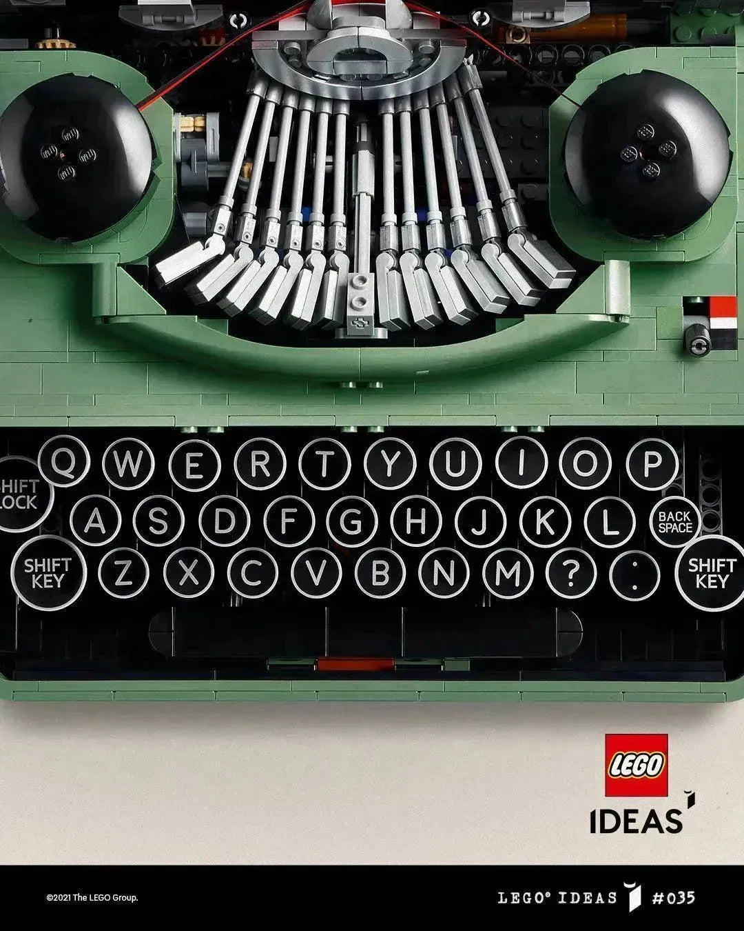 LEGO Type machine / Typewriter 21327 Ideas (USED) LEGO IDEAS @ 2TTOYS | Official LEGO shop😊🥰 LEGO €. 174.99