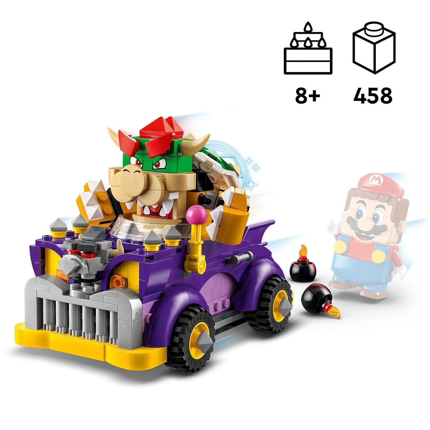 LEGO Uitbreidingsset: Bowsers bolide 71431 Supermario LEGO Super Mario @ 2TTOYS LEGO €. 25.49