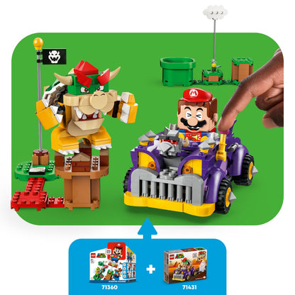 LEGO Uitbreidingsset: Bowsers bolide 71431 Supermario LEGO Super Mario @ 2TTOYS | Official LEGO shop😊🥰 LEGO €. 25.49