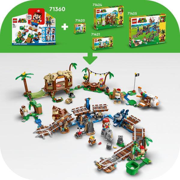 LEGO Uitbreidingsset: Diddy Kongs mijnwagenrit 71425 SuperMario LEGO SUPERMARIO @ 2TTOYS LEGO €. 88.98