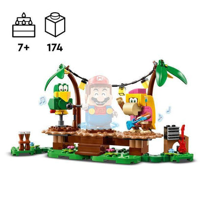 LEGO Uitbreidingsset: Dixie Kongs Jungleshow 71421 SuperMario LEGO @ 2TTOYS LEGO €. 22.48