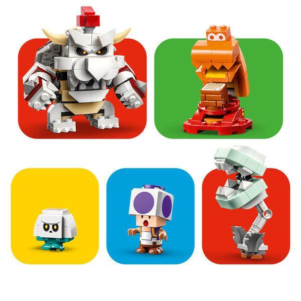 LEGO Uitbreidingsset: Gevecht op Dry Bowsers kasteel 71423 SuperMario LEGO @ 2TTOYS LEGO €. 88.99