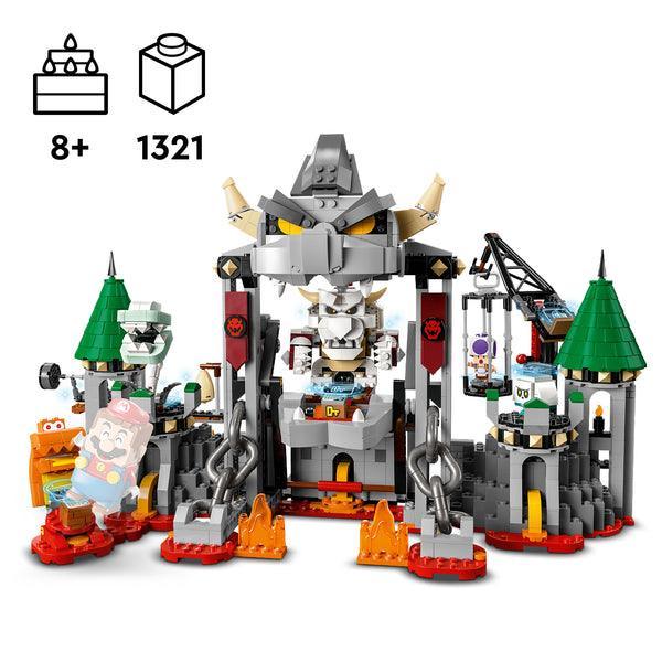 LEGO Uitbreidingsset: Gevecht op Dry Bowsers kasteel 71423 SuperMario LEGO @ 2TTOYS | Official LEGO shop😊🥰 LEGO €. 88.99