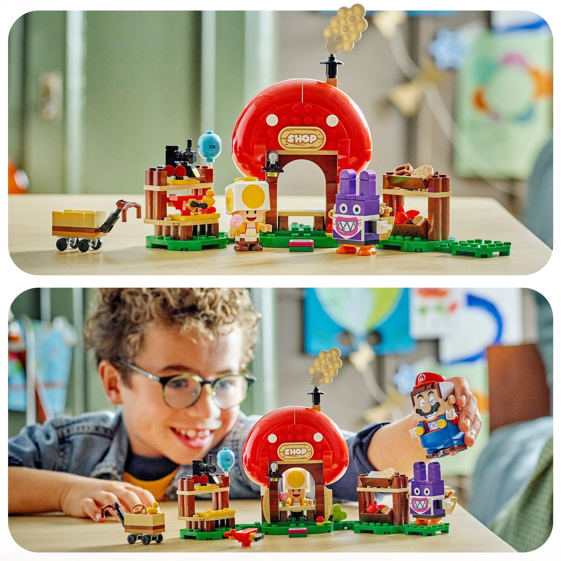 LEGO Uitbreidingsset: Nabbit bij Toads winkeltje 71429 Super Mario LEGO Super Mario @ 2TTOYS | Official LEGO shop😊🥰 LEGO €. 16.98