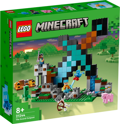 LEGO Uitvalbasis zwaard 21244 Minecraft LEGO MINECRAFT @ 2TTOYS | Official LEGO shop😊🥰 LEGO €. 38.48