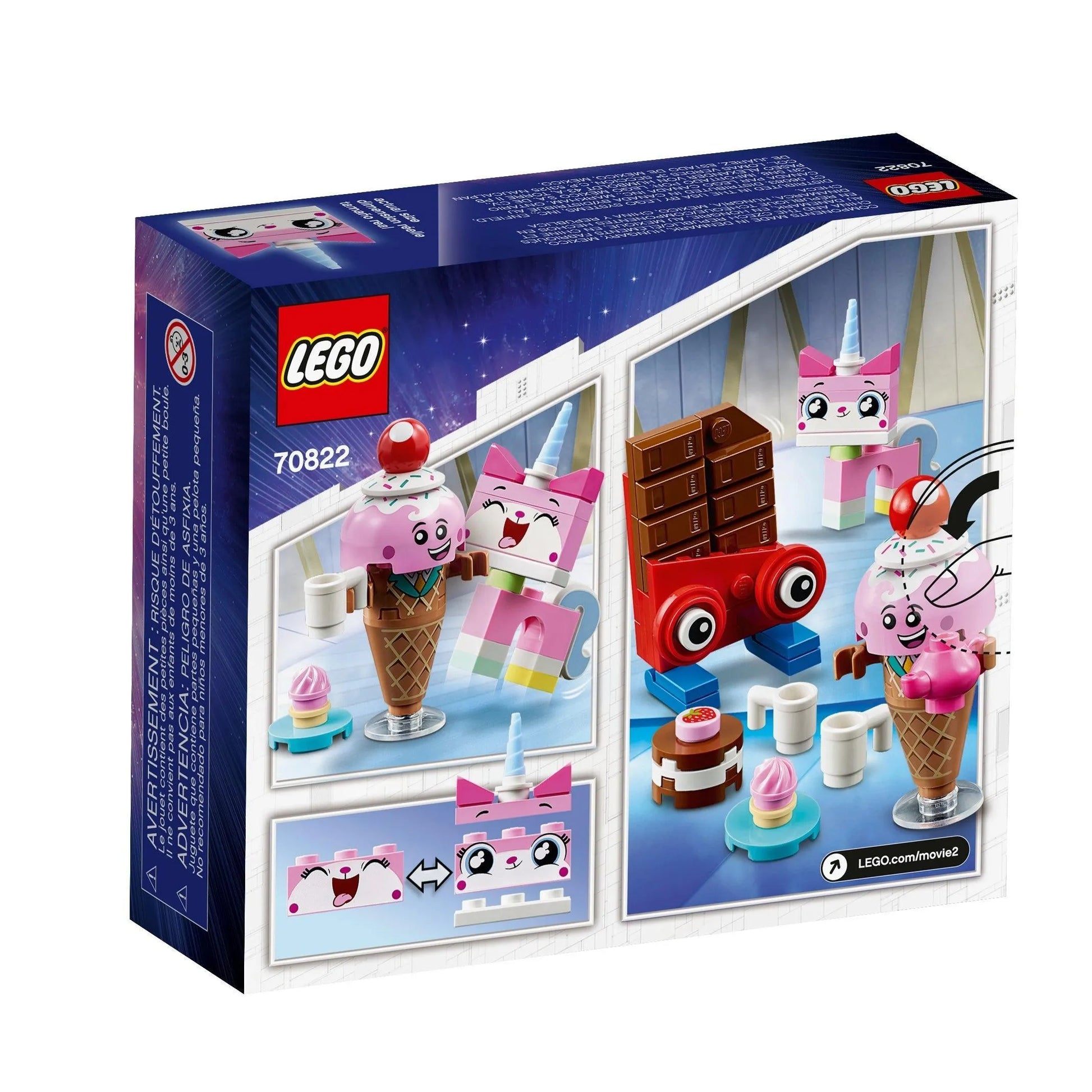 LEGO Unikitty's liefste vriendin OOIT! 70822 Unikitty LEGO MOVIE @ 2TTOYS | Official LEGO shop😊🥰 LEGO €. 6.49