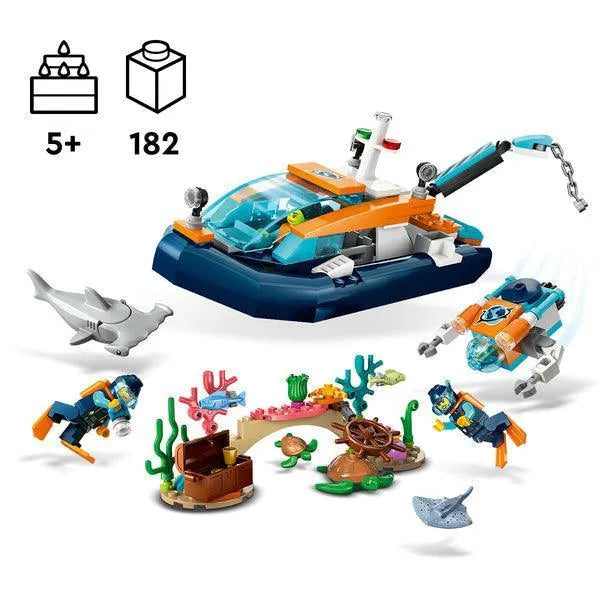 LEGO Verkenningsduikboot 60377 City LEGO CITY @ 2TTOYS | Official LEGO shop😊🥰 LEGO €. 25.48